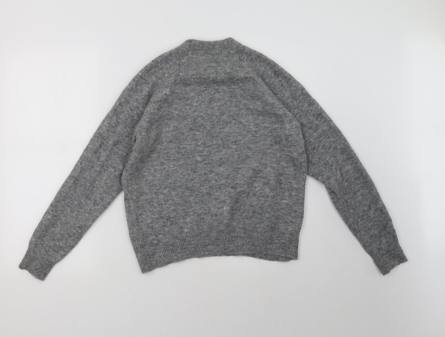 Zara Womens Grey   Pullover Sweatshirt Size M
