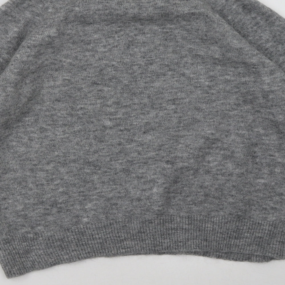 Zara Womens Grey   Pullover Sweatshirt Size M