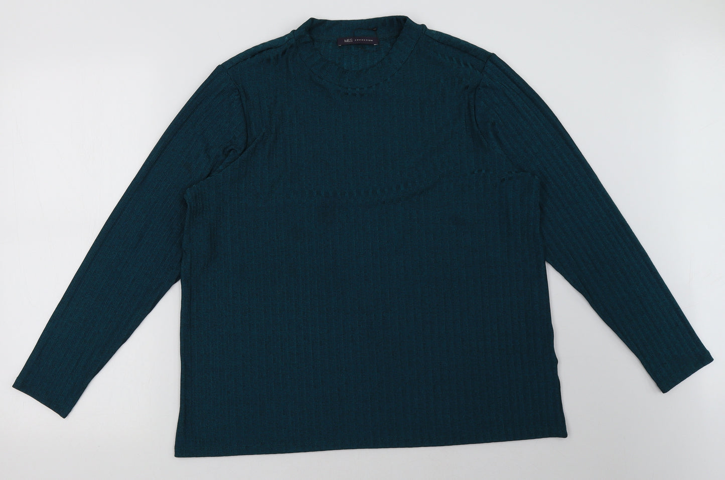 Marks and Spencer Womens Green   Pullover Sweatshirt Size 20