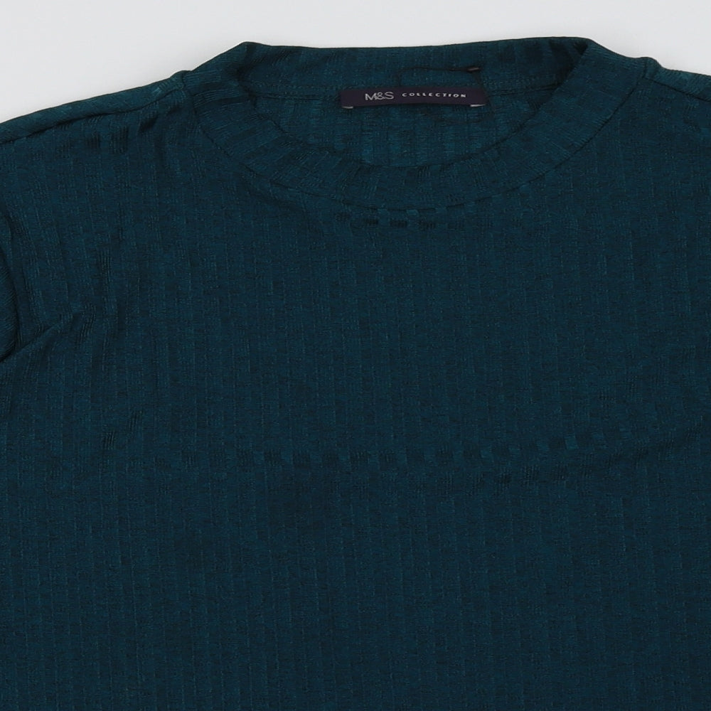 Marks and Spencer Womens Green   Pullover Sweatshirt Size 20
