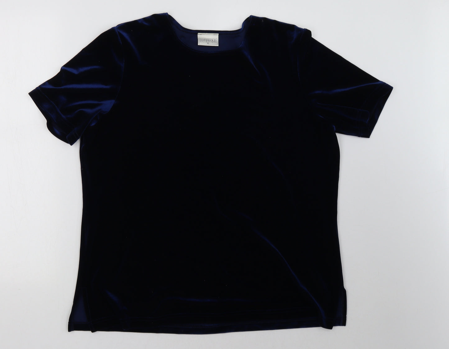 Cotswold Collections Womens Blue   Basic T-Shirt Size XL