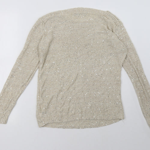 Primark Womens Beige   Pullover Sweatshirt Size 14