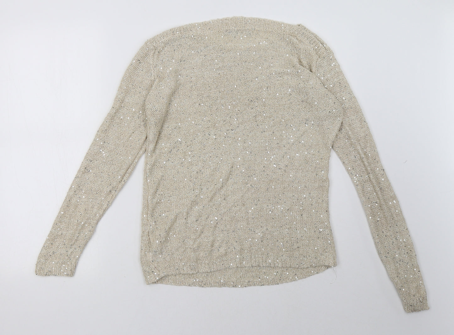 Primark Womens Beige   Pullover Sweatshirt Size 14