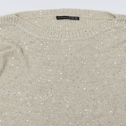Primark Womens Beige   Pullover Sweatshirt Size 14