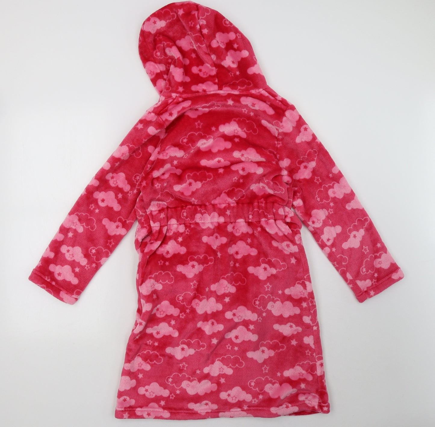 Nutmeg Boys Pink  Fleece  Gown Size 9-10 Years