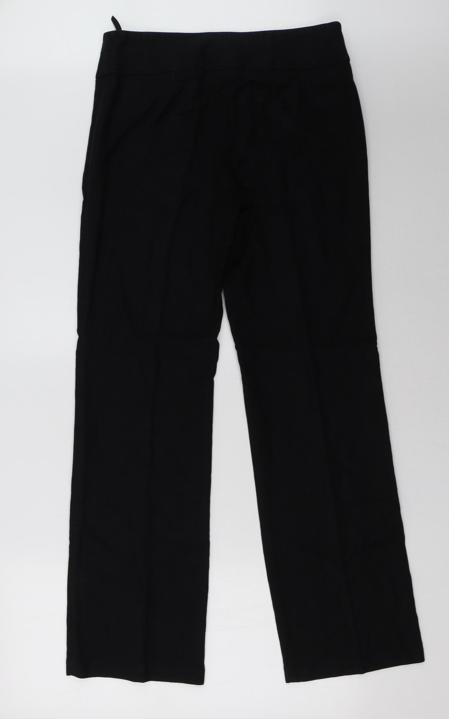 Marks and Spencer Womens Black   Trousers  Size 10 L33 in