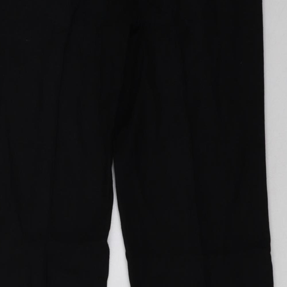 Marks and Spencer Womens Black   Trousers  Size 10 L33 in