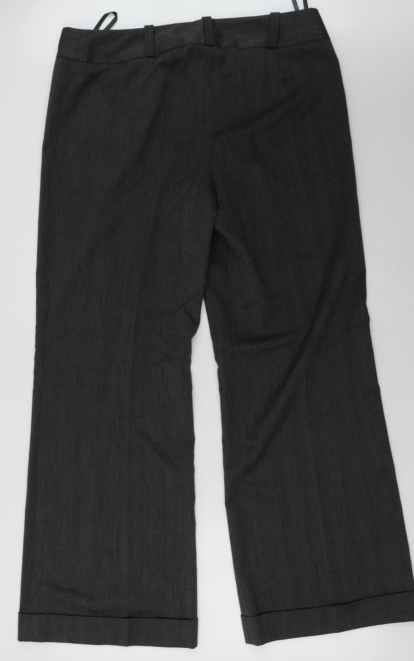 Wallis Womens Grey   Trousers  Size 16 L34 in