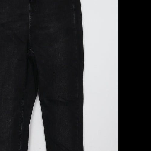 Primark Womens Black  Denim Skinny Jeans Size 8 L27 in
