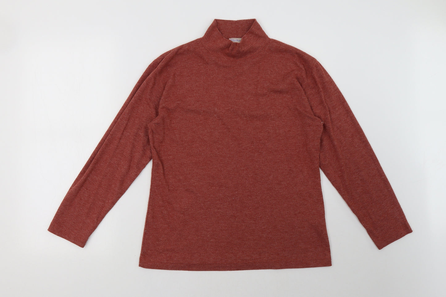 mackays Womens Orange   Pullover Sweatshirt Size M
