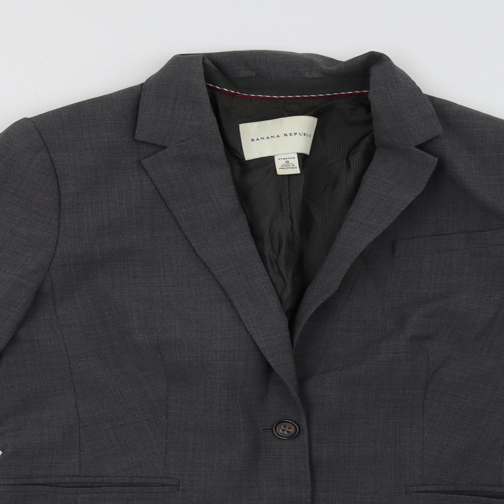 Banana Republic Womens Grey   Jacket Blazer Size 10