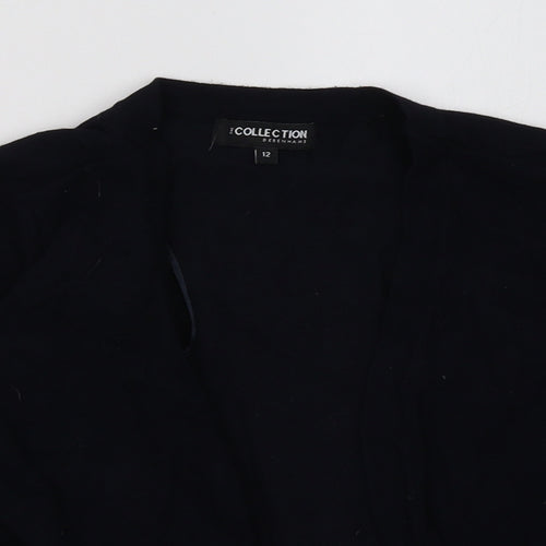 Debenhams Womens Blue   Cardigan Jumper Size 12