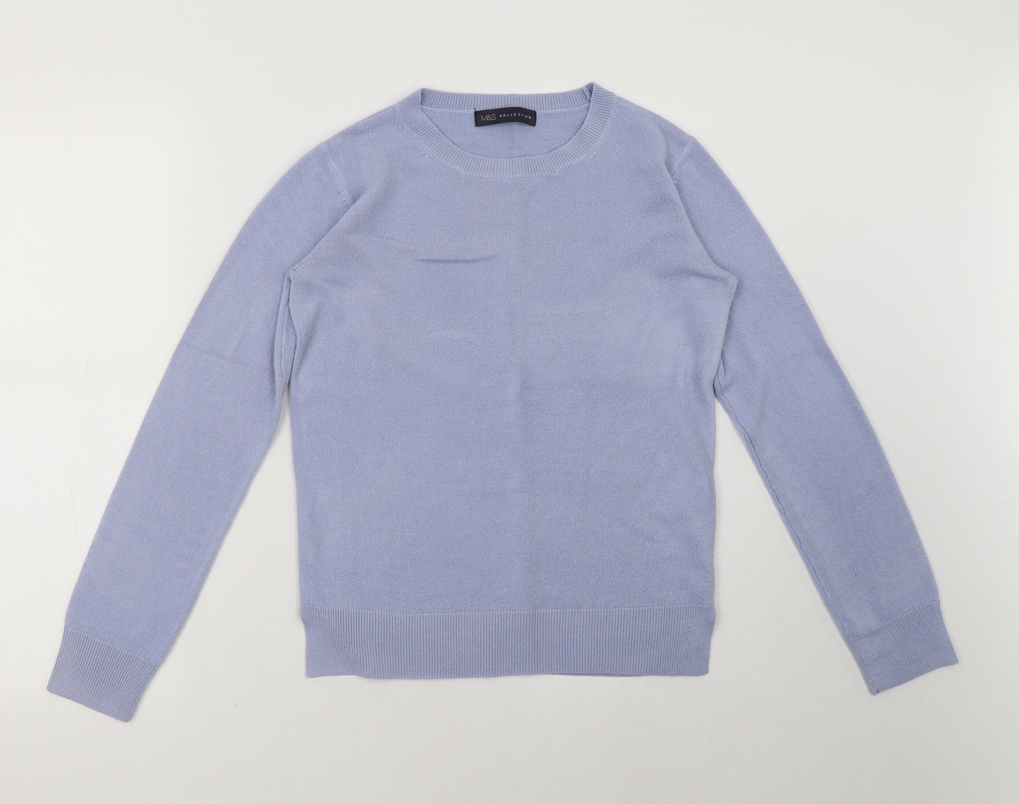 Marks and Spencer Womens Purple   Pullover Sweatshirt Size 8