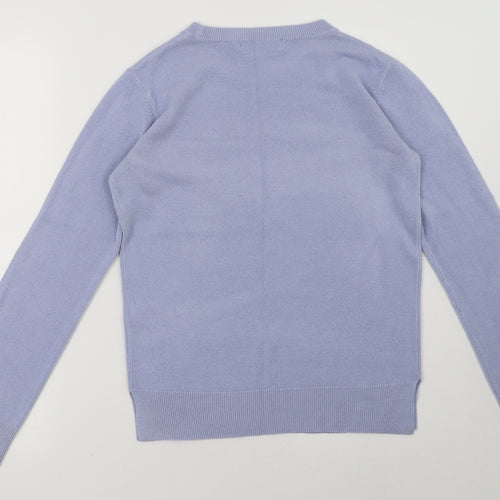 Marks and Spencer Womens Purple   Pullover Sweatshirt Size 8