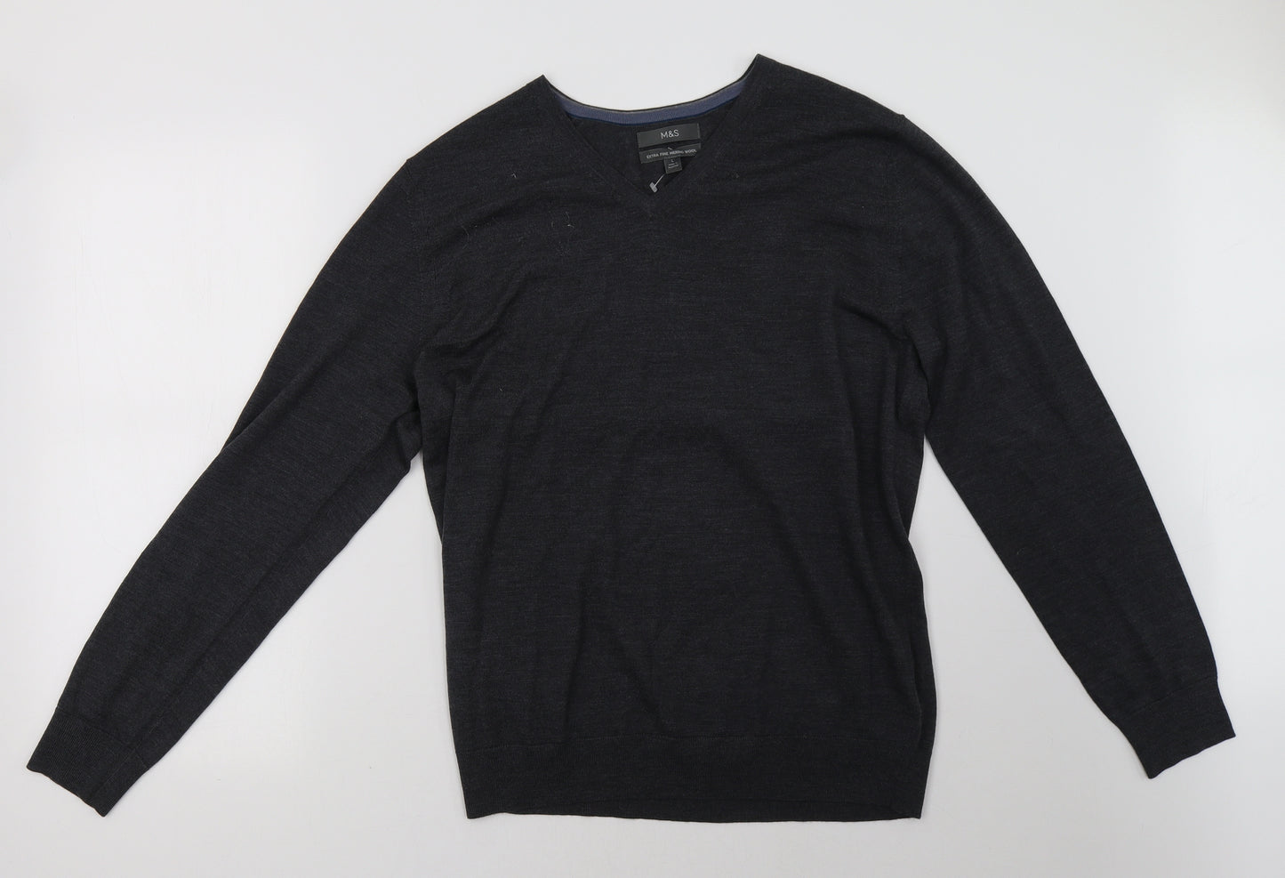 Marks and Spencer Mens Grey   Pullover Sweatshirt Size L