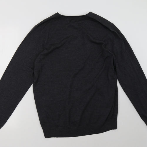 Marks and Spencer Mens Grey   Pullover Sweatshirt Size L