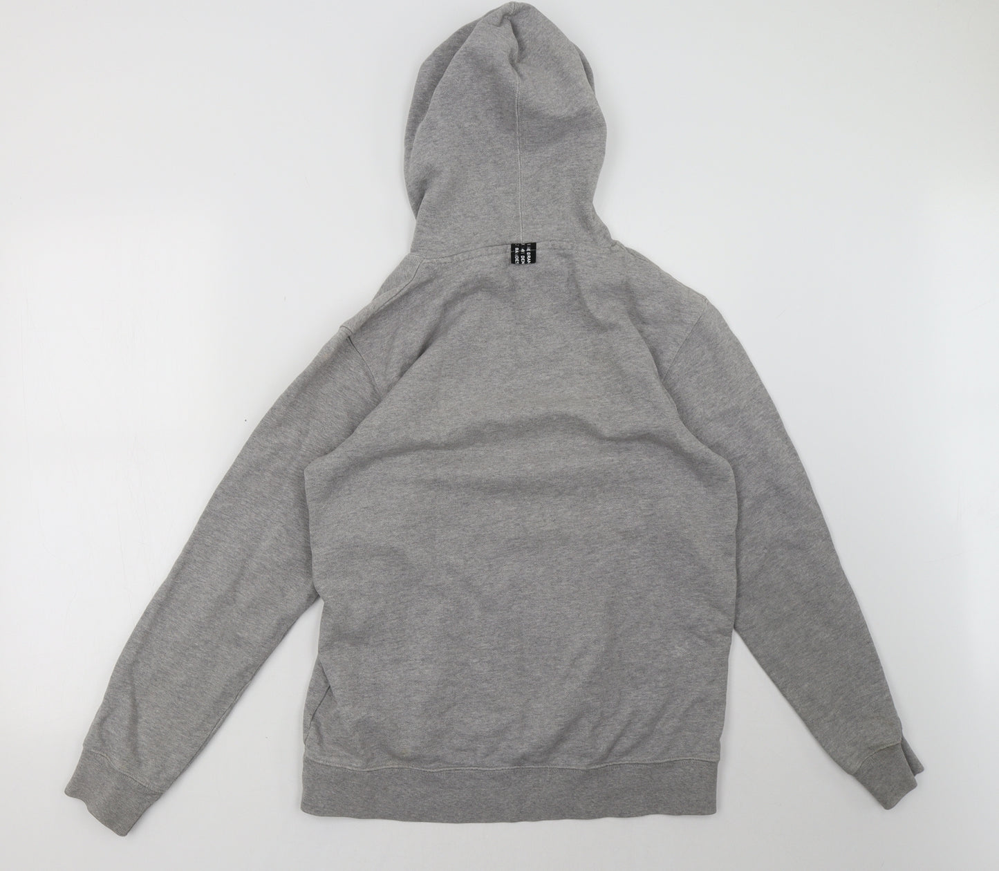 adidas Mens Grey   Pullover Hoodie Size S
