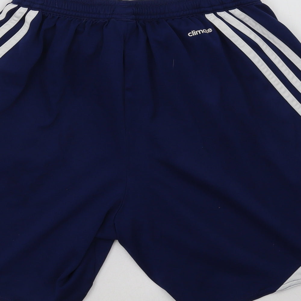 adidas Mens Blue   Sweat Shorts Size S