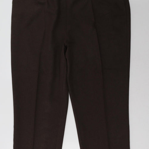 bonmarch Womens Brown   Trousers  Size 24 L32 in