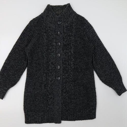 George Womens Grey   Cardigan Jumper Size 18