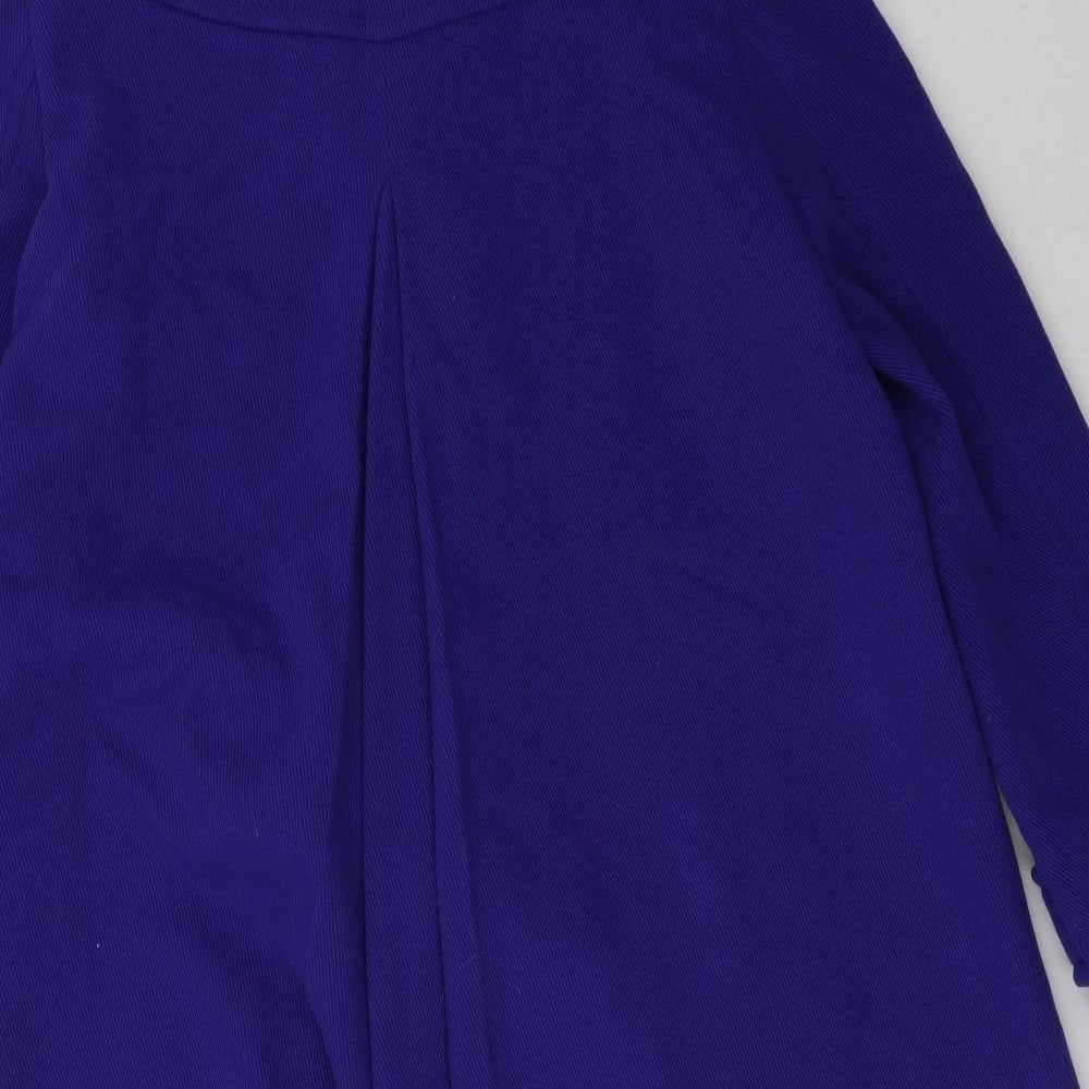 Whistles Womens Purple   Overcoat Coat Size 14