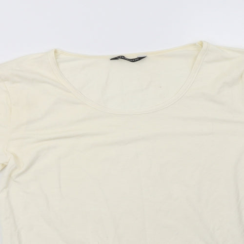 `charnos Womens White   Pullover Sweatshirt Size M