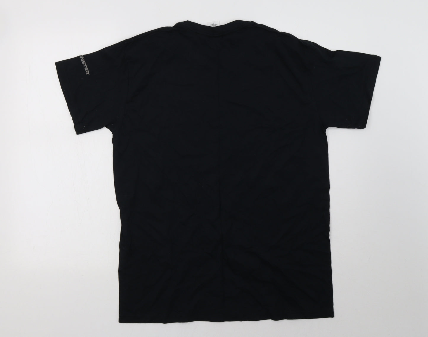 Gildan Mens Black    T-Shirt Size L