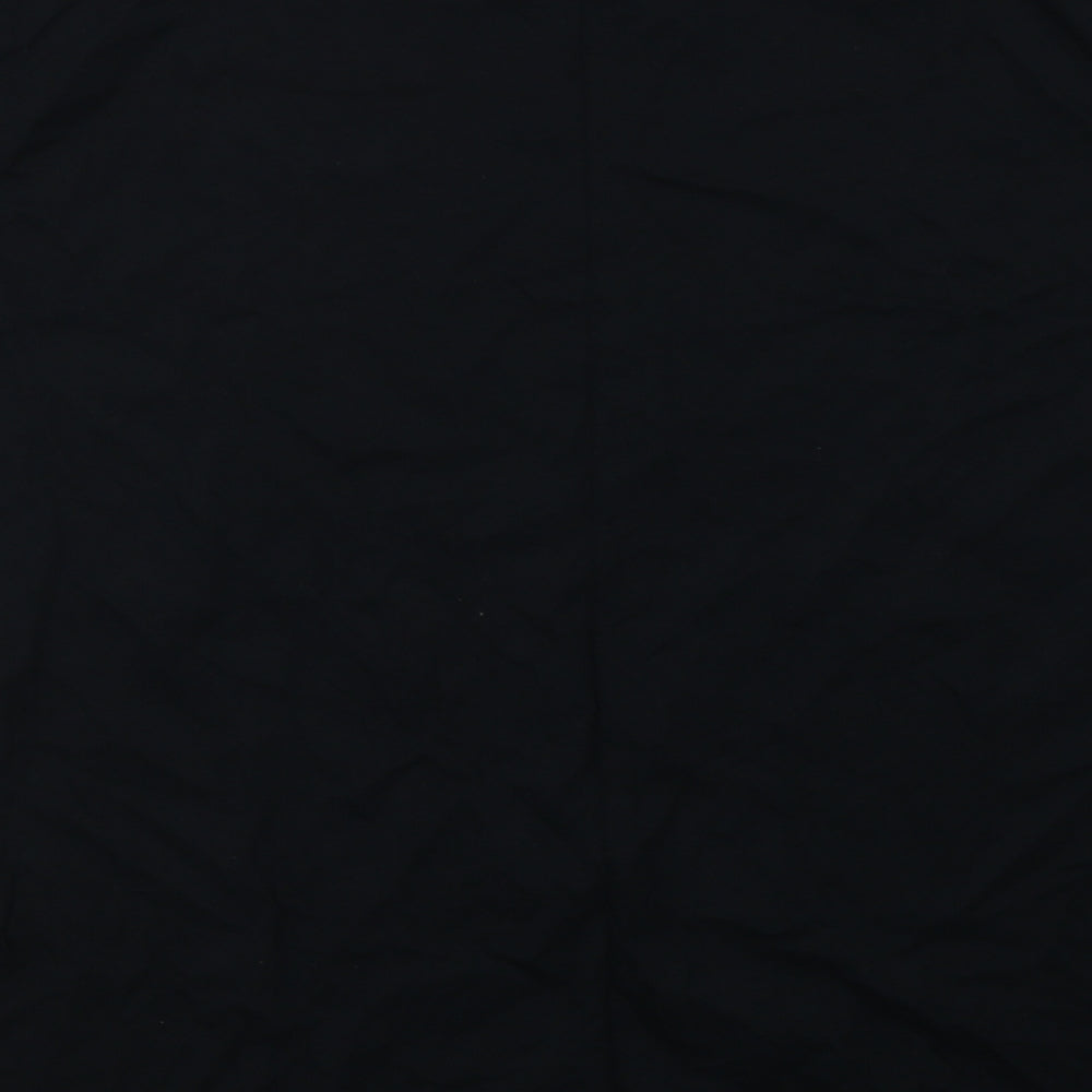 Gildan Mens Black    T-Shirt Size L