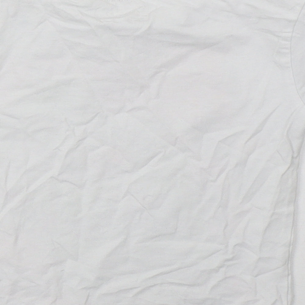 NEXT Boys White   Basic T-Shirt Size 3 Years  - racing