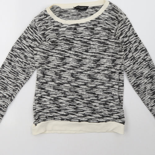 Dorothy Perkins Womens Grey   Pullover Sweatshirt Size 10