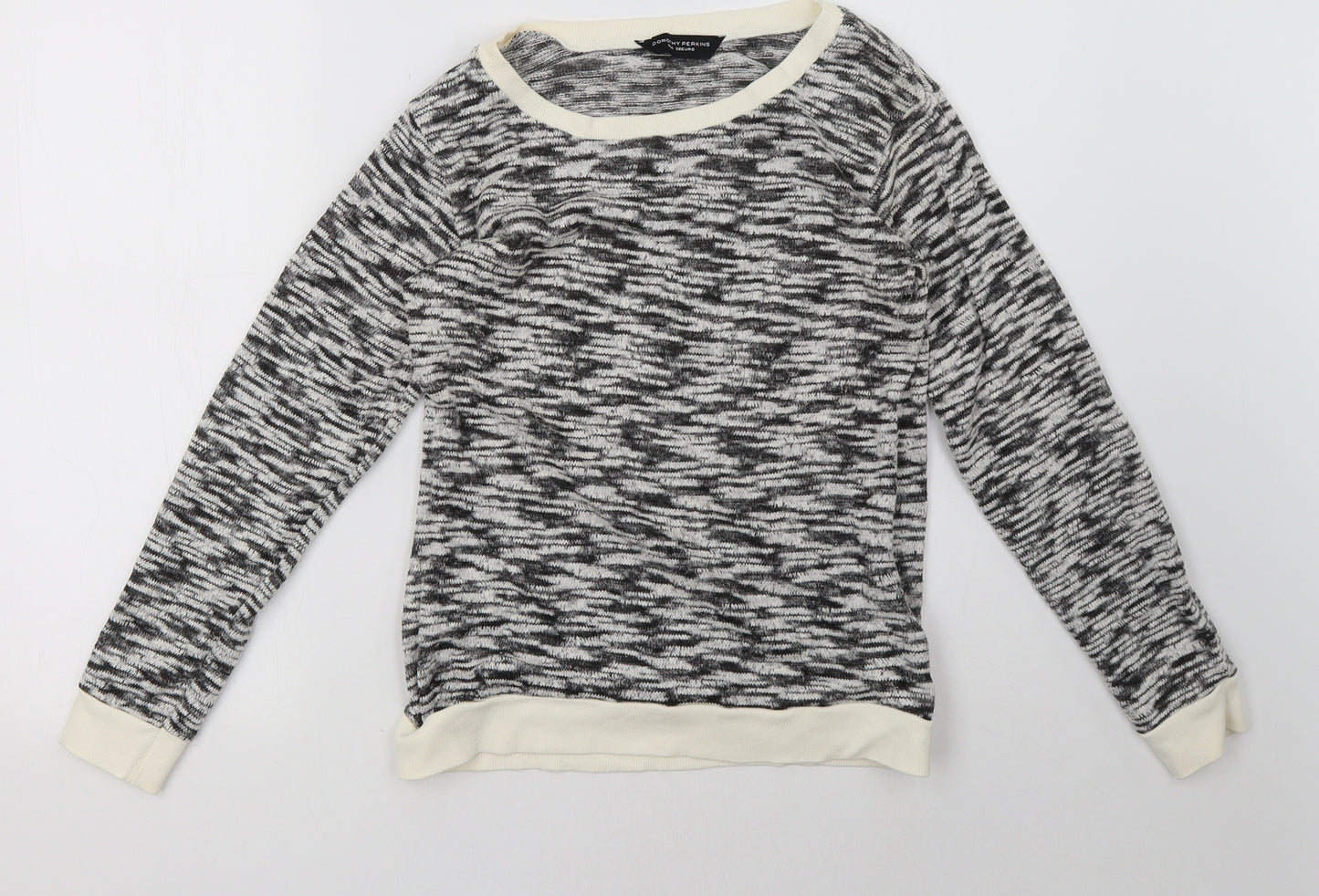Dorothy Perkins Womens Grey   Pullover Sweatshirt Size 10