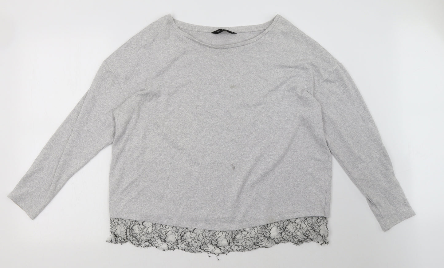 F&F Womens Grey   Pullover Sweatshirt Size 18