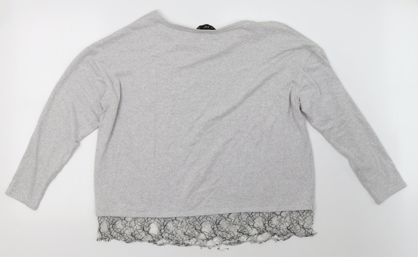 F&F Womens Grey   Pullover Sweatshirt Size 18