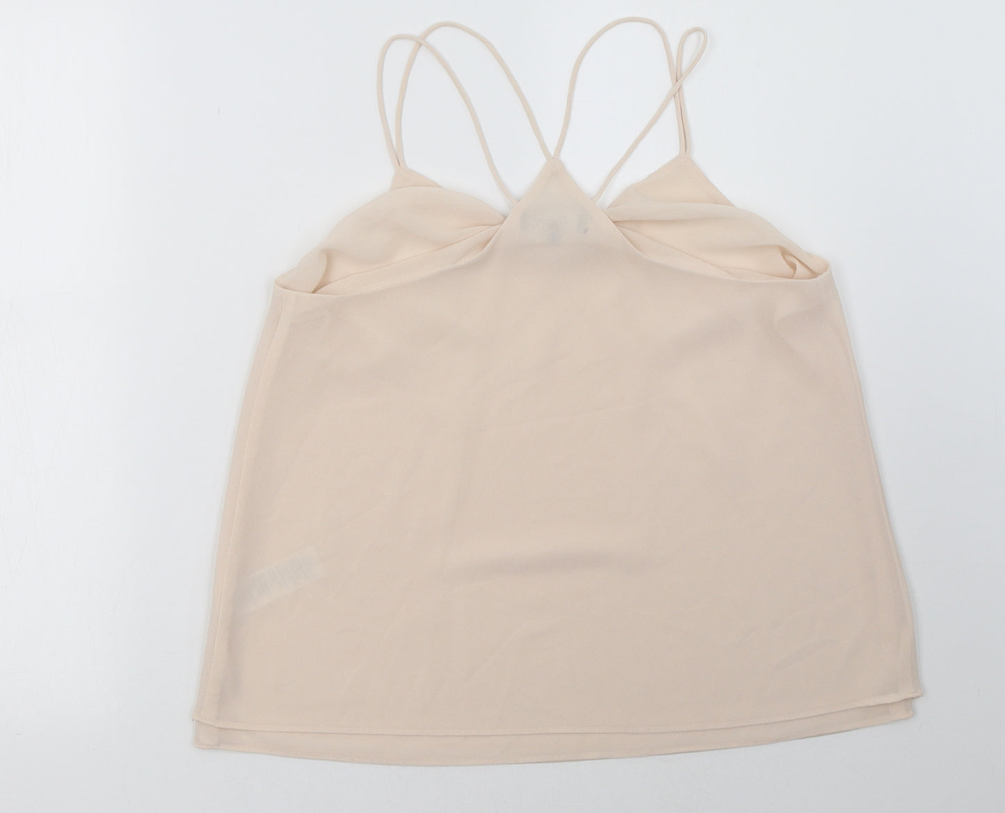 New Look Womens Beige   Basic Tank Size 12