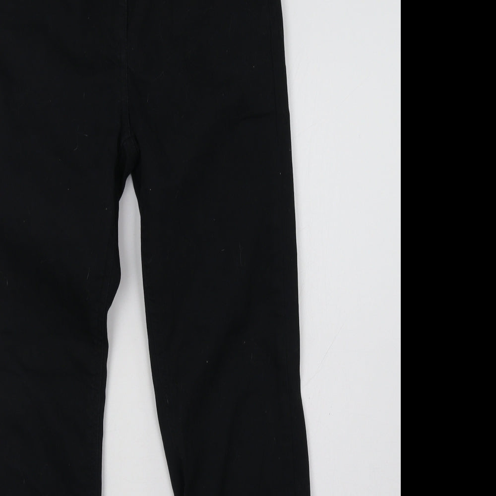 Matalan Womens Black   Straight Jeans Size 8 L30 in