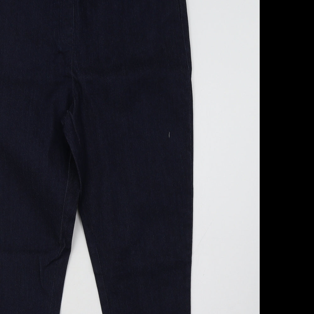 Cotton Traders Womens Blue   Jegging Trousers Size 14 L31 in
