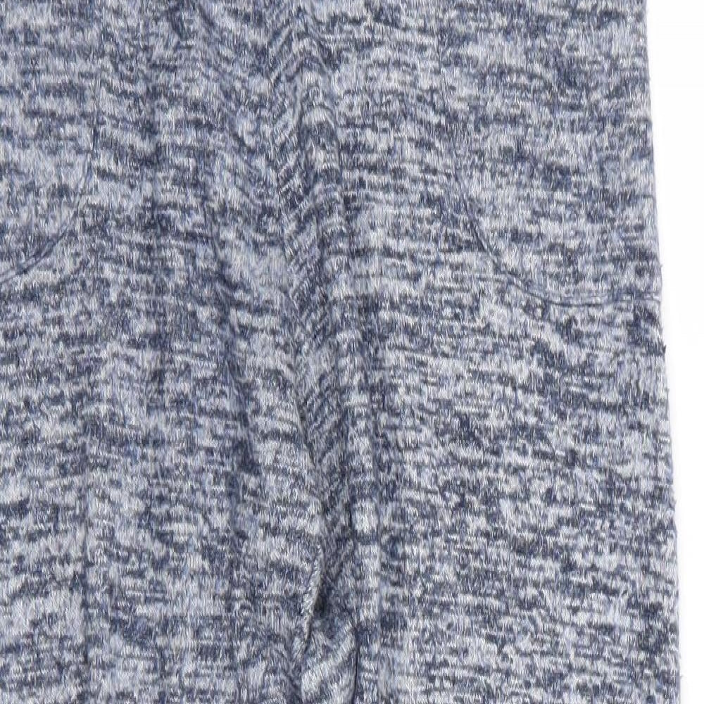 George Womens Blue   Jogger Trousers Size 10 L27 in - Blue White Twist