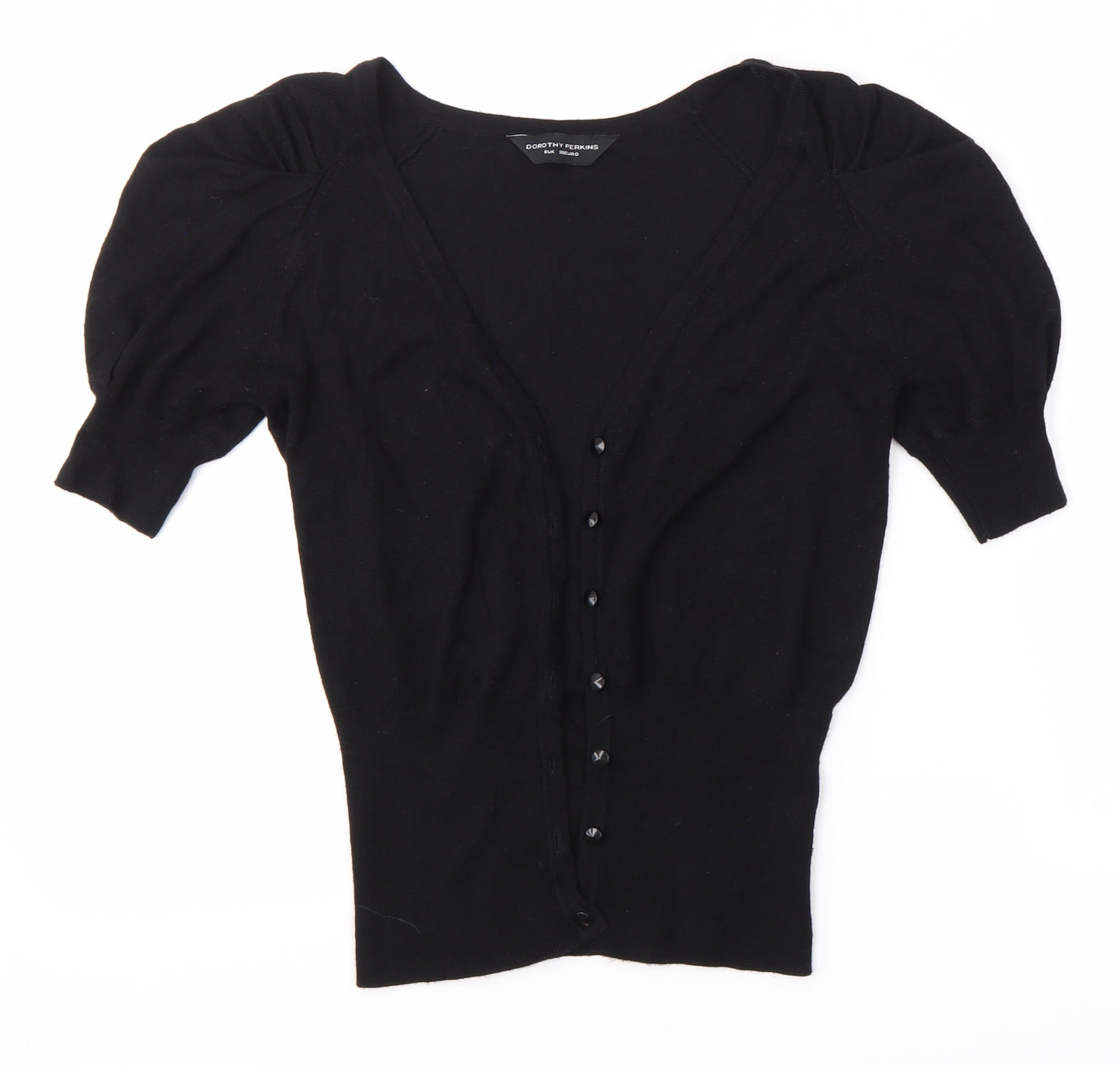 Dorothy Perkins Womens Black   Cardigan Jumper Size 8