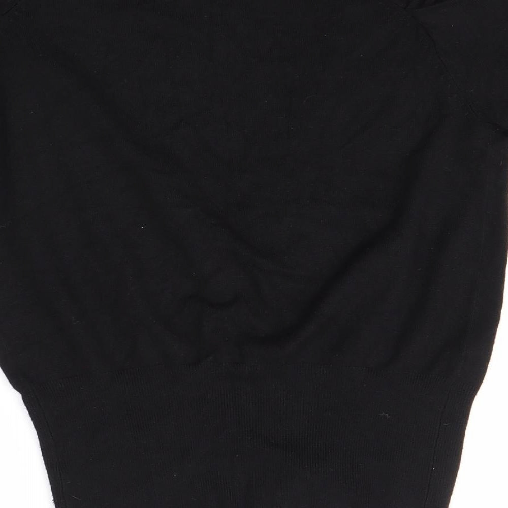 Dorothy Perkins Womens Black   Cardigan Jumper Size 8