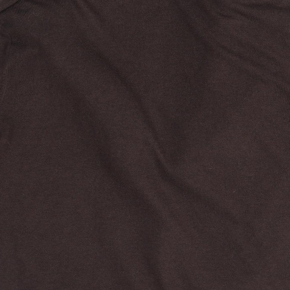 M&S Womens Brown   Cardigan Jumper Size 18