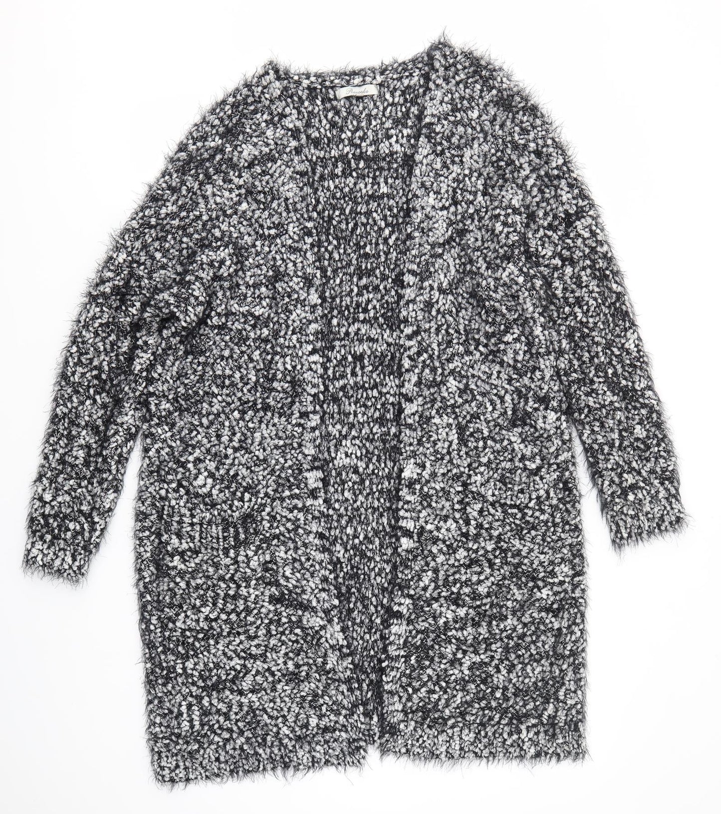 Peacocks Womens Grey   Cardigan Jumper Size M