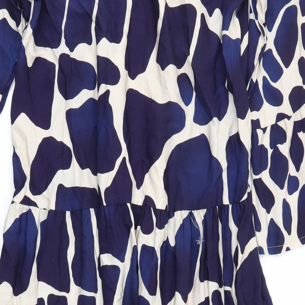 Tendance Paris Womens Blue   Shirt Dress  Size XL