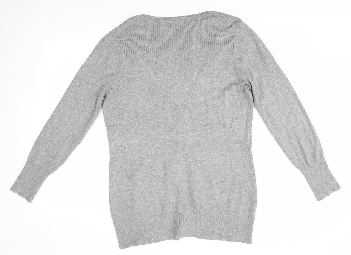 George Womens Grey   Cardigan Jumper Size 16