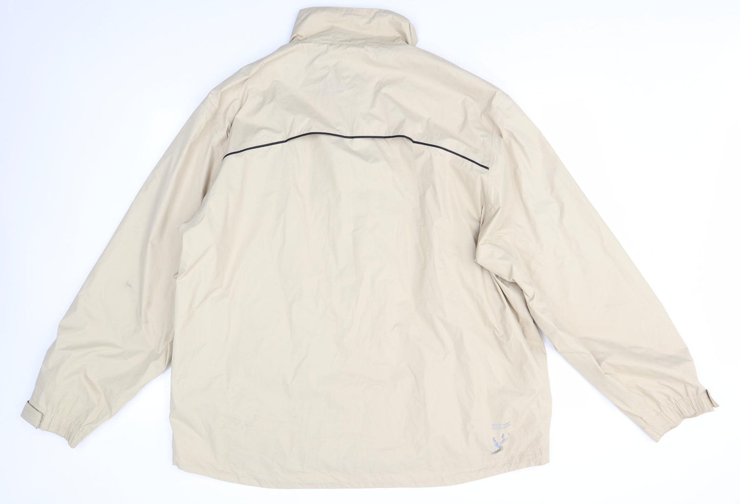 Haggar Mens Beige   Overcoat Coat Size 2XL