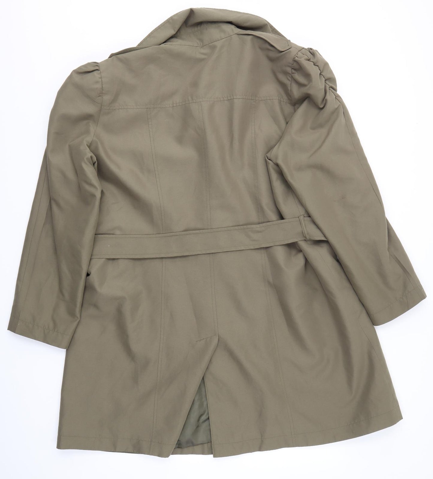 glamorosa Womens Green   Parka Coat Size 20