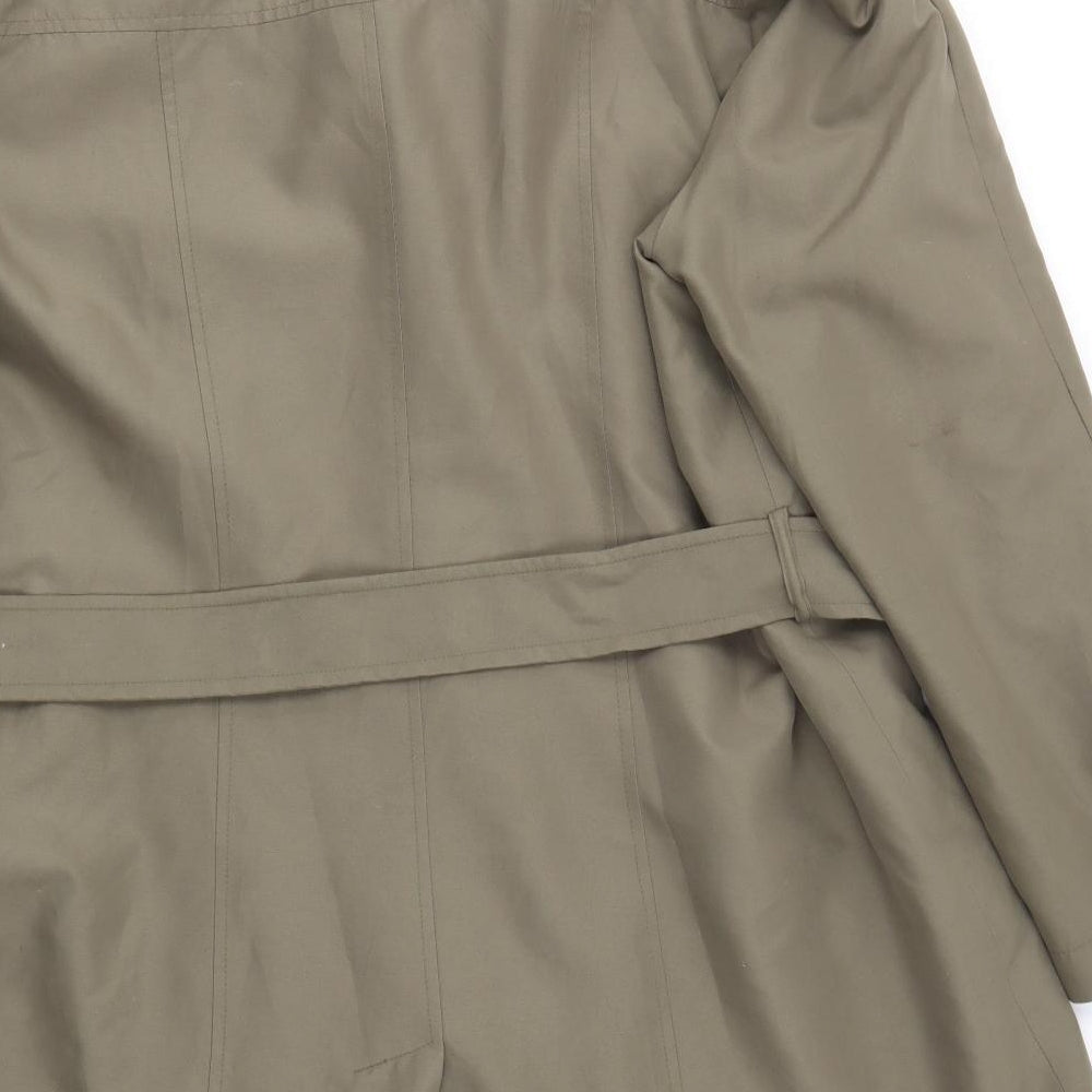 glamorosa Womens Green   Parka Coat Size 20