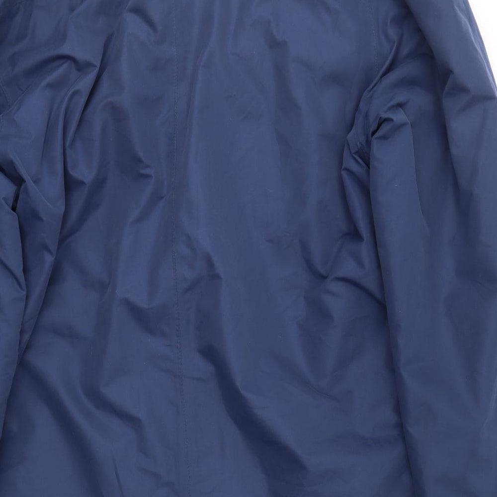 Arctic Storm Womens Blue   Overcoat Coat Size 24