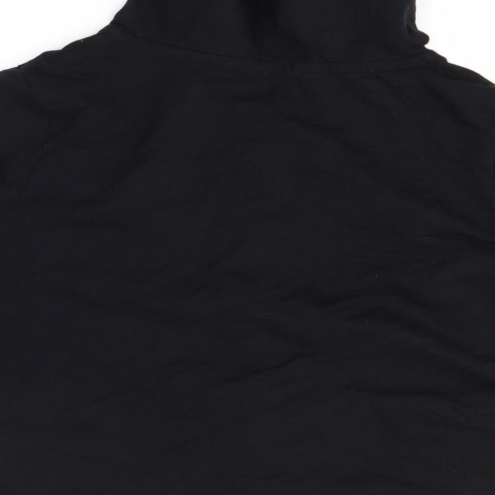 George Womens Black   Full Zip Hoodie Size 16