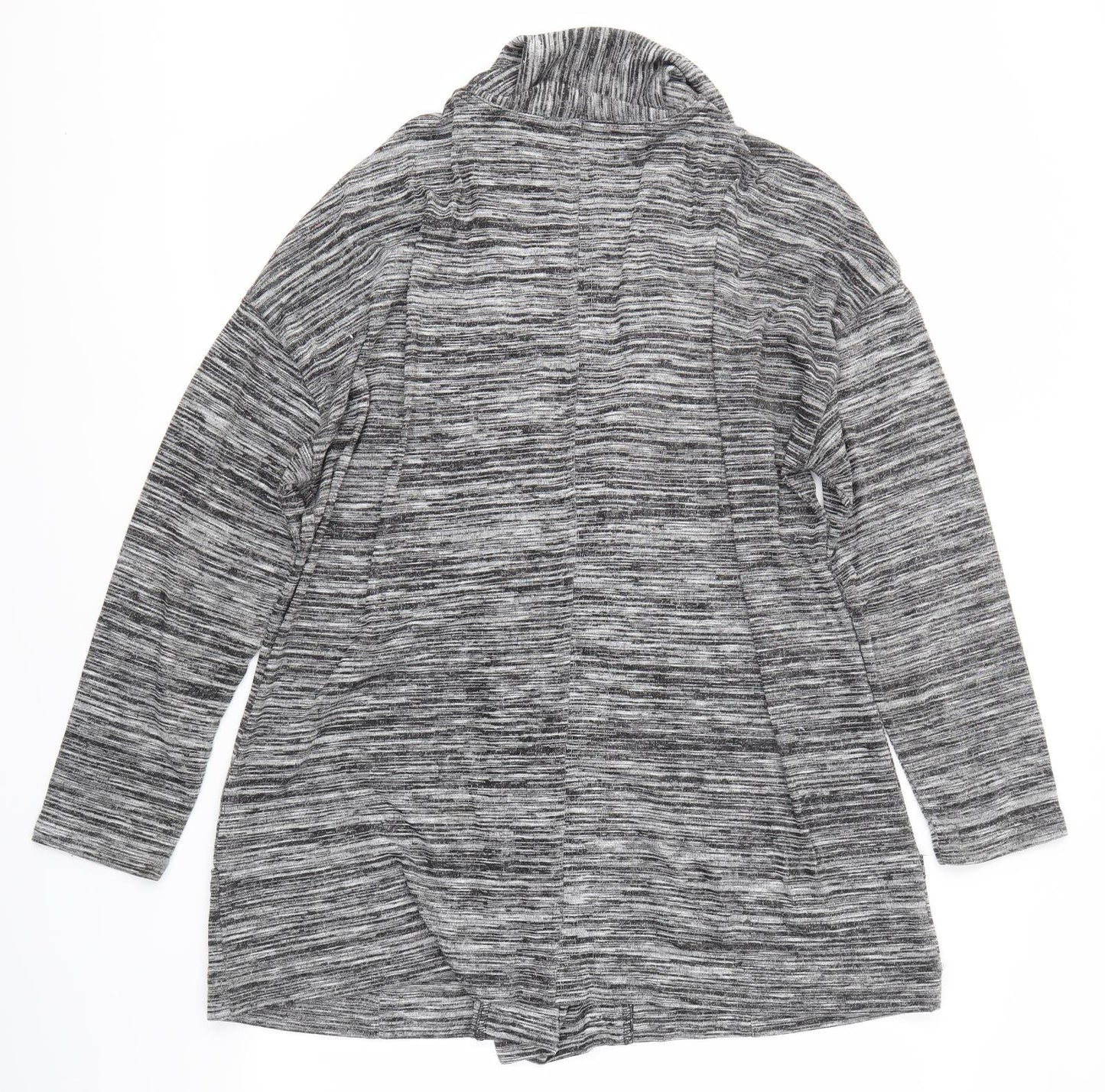 m&s Womens Grey   Cardigan Jumper Size XL
