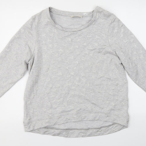 Oasis Womens Grey   Pullover Jumper Size L